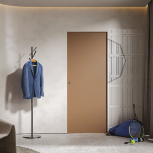 Contramarco corredero con guía magnética sin jambas.